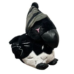 Murder Drones Uzi Crow Plush Glitch Productions Raven Bird Anime Plush Toy Punk